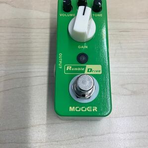 (56) MOOER Rumble Drive エフェクター 現状品 通電のみ確認 の画像3