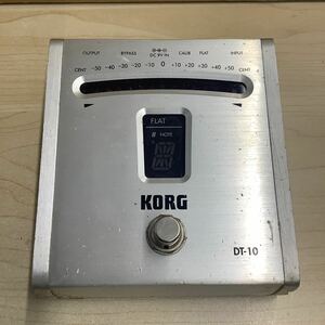 (65) KORG Korg DT-10 цифровой тюнер текущее состояние товар Junk 