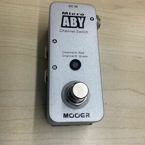 (67) MOOER micro ABY チャンネルスイッチ 現状品 通電のみ確認 の画像3