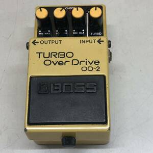 111 BOSS TURBO Over Drive OD-2 中古 通電のみ確認済み ギター エフェクター 