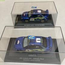 Prodrive 1/43 SUBARU IMPREZA 2点セット 中古 現状品 WRC PORTUGAL RALLY MONTE CARLO_画像1