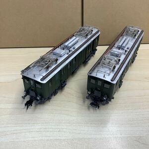 (12) メーカー詳細不明 外国車輌 2点 HOゲージ 現状品 ジャンク