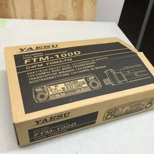 YAESU FTM-100D C4FM/FM 144/430MHzデュアルバンド 動作未確認 現状品 モニターのみ 八重洲無線 ヤエス 
