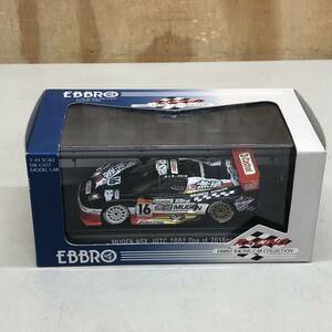 ⑧ EBBRO JGTC 2002 MUGEN NSX BLACK 1/43 used present condition goods model car racing car 