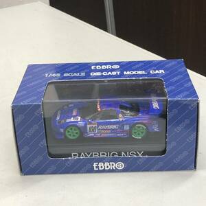 14 EBBRO RAYBRIG NSX '99 HONDA NSX JGTC 1/43 used present condition goods model car racing car 