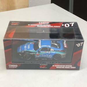 18 EBBRO SUPER GT 500 WOODONE ADVAN clarion Z 1/43 used present condition goods model car racing car 