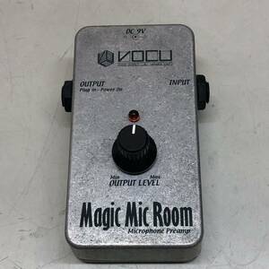 138 VOCU magic mic room プリアンプ エフェクター 通電確認のみ 現状品 ジャンク品