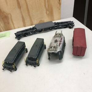 O gauge foreign vehicle railroad model Junk together damage have present condition goods 14303