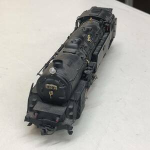 ⑥ Manufacturers unknown E10 4 steam locomotiv power attaching HO gauge present condition goods Junk railroad model National Railways 