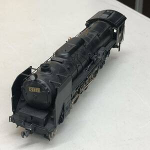 ⑦ Manufacturers unknown C6225 steam locomotiv power attaching HO gauge present condition goods Junk railroad model National Railways 