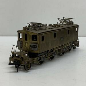 15 ED531 details unknown brass brass made power attaching damage equipped HO gauge present condition goods Junk railroad model 