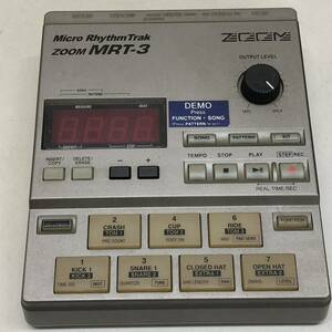 ZOOM MRT-3 リズムマシン 現状品 動作未確認 ジャンク Rhythm Trak 