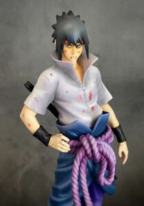 リペイント うちはサスケ NARUTO 疾風伝 ナルト フィギュア figure repaint 2d 2次元塗装 二次元彩色 一番くじ masterlise sasuke サスケ