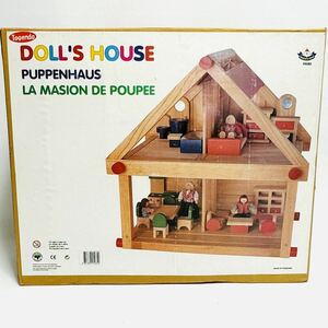 Супер редкий тогендо кукольный дом Puppenhaus la Masion de Germany Wooden Doll House Vintage Retro Peach House Punhen House
