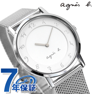 アニエスベー 時計 マルチェロ レディース 腕時計 FCSK908 agnes b. ホワイト