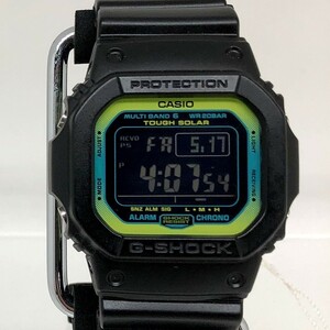 G-SHOCK ジーショック 【IT470RQ9879G】 CASIO カシオ 腕時計 GW-M5610LY-1JF 電波ソーラー タフソーラー ブラック グリーン 樹脂 メンズ