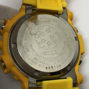 ジャンク G-SHOCK ジーショック 【ITXCQW5JPJ3W】 CASIO カシオ 腕時計 DW-8250Y-9T フロッグマン FROGMAN イエローの画像9