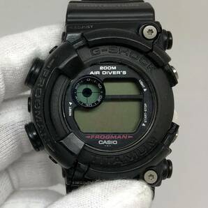 ジャンク G-SHOCK ジーショック 【ITMNG0WGOMCQ】 CASIO カシオ 腕時計 DW-8200Z-1T フロッグマン FROGMAN メンインブラックの画像1