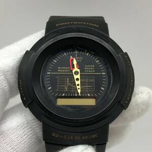 ジャンク G-SHOCK ジーショック 【ITZZA96YSGXC】 CASIO カシオ 腕時計 AW-500G-1E アナログ ブラック 樹脂 ショックレジスト