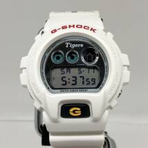 G-SHOCK ジーショック 【ITT8PEYEC9NS】 CASIO カシオ 腕時計 DW-6900BTG-7JR 阪神タイガース 2014年 コラボ ホワイト 三つ目 メンズ_画像1