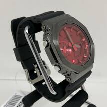 CASIO カシオ 【ITCLMQD0RL7P】 G-SHOCK GM-2100B-4AJF ジーショック 腕時計 ウォッチ 防水 クォーツ ラック レッド_画像3