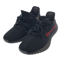 adidas アディダス 【men3591M】 YEEZY BOOST 350 V2 CP9652 Black Red ブラック レッド スニーカー シューズ 未使用 タグ付き 26cm 51N_画像1