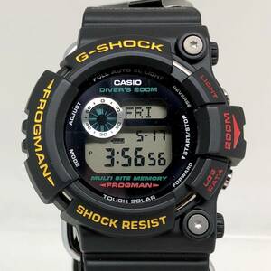 G-SHOCK ジーショック 【ITD76UVLD7LZ】 CASIO カシオ 腕時計 GW-200Z-1JF ファイナル フロッグマン FROGMAN タフソーラー ブラック