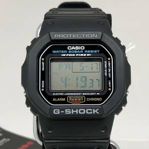 G-SHOCK ジーショック 【ITAHXUXM98PE】 CASIO カシオ 腕時計 DW-5600E-1 ブラック デジタル 樹脂 メンズ カジュアル
