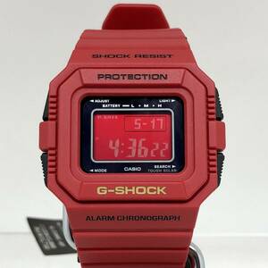 G-SHOCK ジーショック 【ITJRNFS739UK】 CASIO カシオ 腕時計 G-5500C-4JF S-KOOL エスクール タフソーラー デジタル レッド 樹脂 メンズ