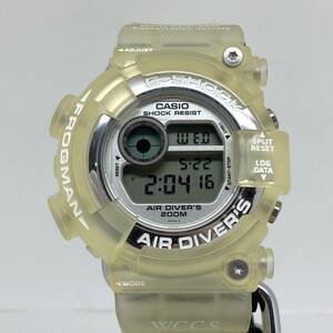 美品 G-SHOCK ジーショック 【ITDXU9UXSBIA】 CASIO 腕時計 DW-8201WC-9T フロッグマン WCCS 礁保護 トリプルマンタ メンズ デジタル