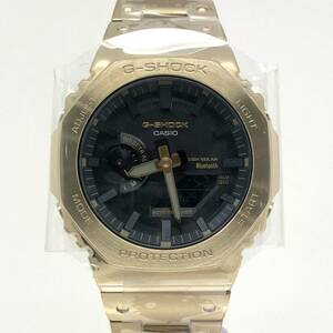 G-SHOCK ジーショック 【ITUTP6PER3Q8】 CASIO カシオ 腕時計 GM-B2100GD-9AJF ゴールド フルメタル ソーラー モバイルリンク アナログ