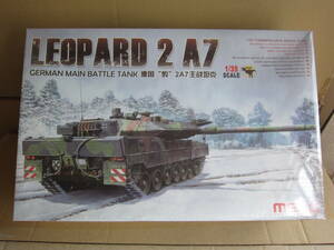 MENG MODEL 1/35 ドイツ主力戦車レオパルド2A7 TS-027 (未組立品)