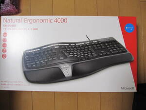 【未使用】Microsoft Natural Ergonomic 4000 ナチュラル エルゴノミック 4000 B2M-00028