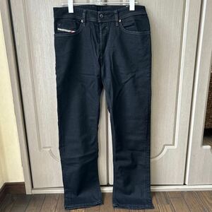 ディーゼル　黒 WAYKEE STRETCH ジーンズ ストレートストレッチ　W30 L31