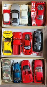 1/24 Junk car plastic model 13 pcs together 