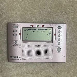 YAMAHA チューナーメトロノーム　ピンク