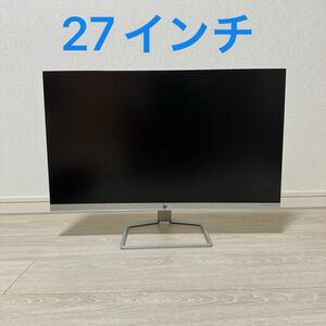 HP 27インチ ディスプレイ(ホワイト・Audio)(4TB31AA#ABJ)(1920x1080/1677万色)スピーカー内蔵