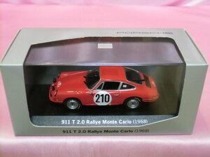 ポルシェ特注★PMA ポルシェ 911T 2.0 #210 モンテカルロラリー 1968★1/43