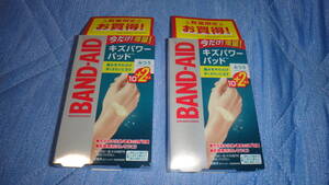 キズパワーパッド ふつう １２枚×２個 BAND-AID バンドエイド 絆創膏 切り傷 水仕事 すり傷 ケガ