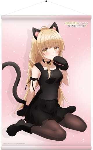 お隣の天使様にいつの間にか駄目人間にされていた件 椎名 真昼(猫の衣装 Ver.) B2Wスエードタペストリー ムービック 送料無料