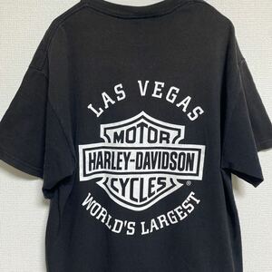 90s ハーレーダビッドソン HARLEY DAVIDSON ビンテージ ヴィンテージ Tシャツ tee ビッグロゴ スペシャル バンド ロック 古着 オールド 