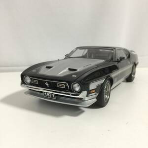 1/18 オートアートミレニアム フォード ムスタング マッハ1 黒 ブラック　 AUTO art MILLENNIUM Ford Mustang Mach I black 1971 1:18