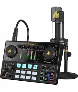 オーディオミキサー オーディオインターフェース Mixer ポッドキャスト