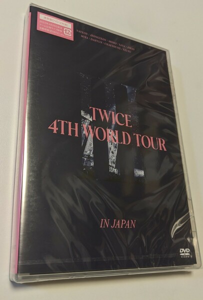 M 匿名配送 2DVD TWICE 4TH WORLD TOUR III IN JAPAN 通常盤 4943674369843