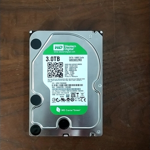 【正常判定】WD HDD 3.5インチ 3TB ハードディスク パソコン