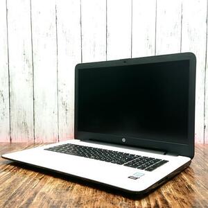 【現状販売】HP ノートPC 17-x115TX Windows11 SSD 256GB CPU Intel Corei7 7500U 2.70GHz-3.50GHz 17.3インチ メモリ 8GB