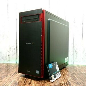 【動作確認済】iiyama ゲーミングデスクトップ ILeDXi-R039-Li9K-XYSVI 新品 SSD 500GB HDD 1TB 32GB CPU intel Corei9 9900K RTX 2080 Ti 