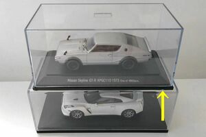 日産 スカイライン GT-R (ケンメリ & R35) エブロ (1/43 訳あり中古品)