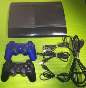 PS3 500G CECH-4000B ブラック コントローラー2個