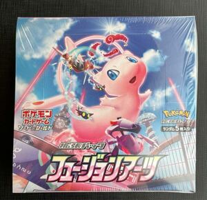 Fusion Arts Pokemon TCG Booster Box Japan SEALED 　ポケモンカード　フュージョンアーツの箱